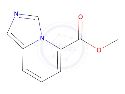 Chemical structure of Methyl imidazo[1,5-a]pyridine-5-carboxylate