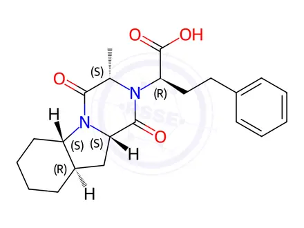 Chemical structure of Trandolapril Impurity 37