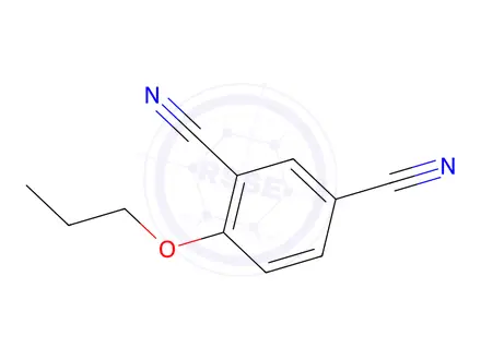 Chemical structure of 4-propoxyisophthalonitrile
