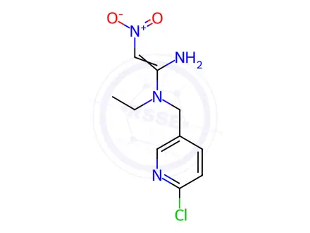 Chemical structure of Nitenpyram Impurity 12 (Mixture of E/Z-isomers)
