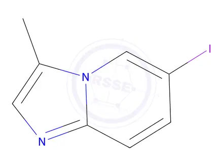 Chemical structure of 6-Iodo-3-methylimidazo[1,2-a]pyridine