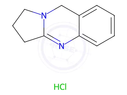 Chemical structure of Desoxypeganine Hydrochloride