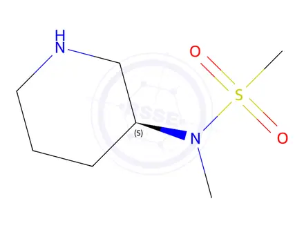 Chemical structure of N-methyl-N-[(3S)-piperidin-3-yl]methanesulfonamide
