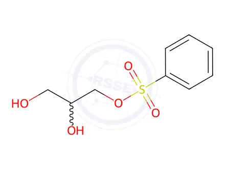 Chemical structure of 2,3-dihydroxypropyl benzenesulfonate