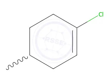 Chemical structure of Cyclohexene, 1-chloro-4-methyl-