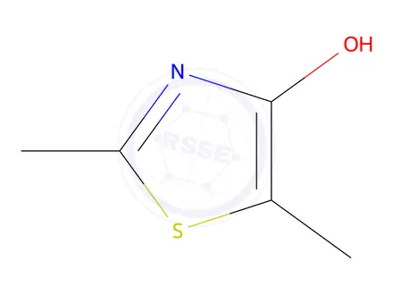 Chemical structure of 4-Thiazolol, 2,5-dimethyl-