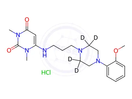 Chemical structure of Urapidil-d4 Hydrochloride
