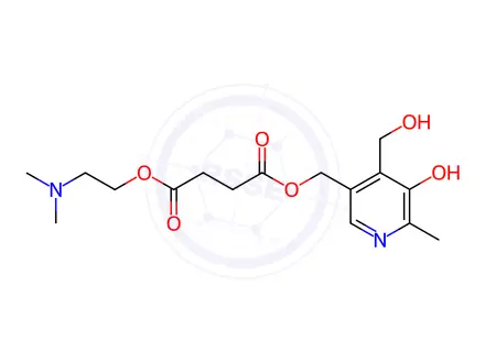 Chemical structure of pirisudanol