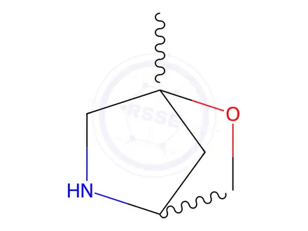 Chemical structure of 2-Oxa-5-azabicyclo[2.2.1]heptane, 1-methyl-