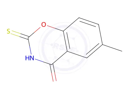 Chemical structure of 6-Methyl-2-thio-2H-1,3-benzoxazine-2,4(3H)-dione