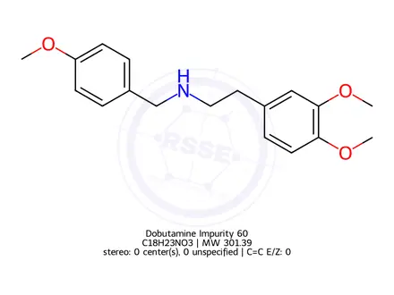 Chemical structure of Dobutamine Impurity 58