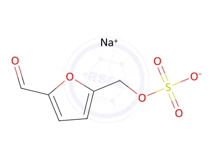 Chemical structure of 5-Sulfooxymethylfurfural Sodium