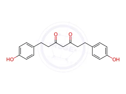 Chemical structure of Tetrahydrobisdemethoxycurcumin