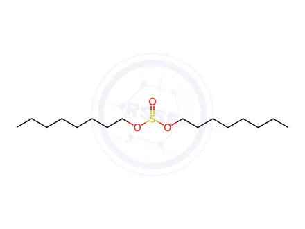 Chemical structure of dioctyl sulphite
