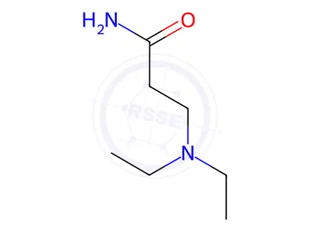 Chemical structure of 3-(Diethylamino)propanamide