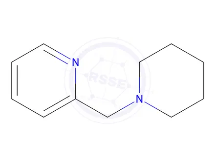 Chemical structure of 2-(piperidin-1-ylmethyl)pyridine