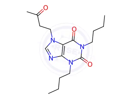 Chemical structure of Propentofylline Impurity 76