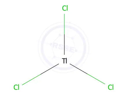 Chemical structure of THALLIUM(III) CHLORIDE HYDRATE