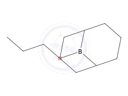 Chemical structure of 9-butyl-9-borabicyclo[3.3.1]nonane
