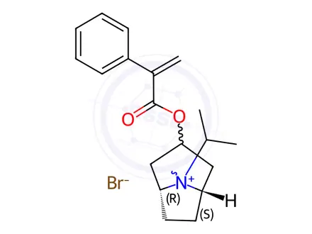 Chemical structure of Ipratropium Bromide EP Impurity F Bromide