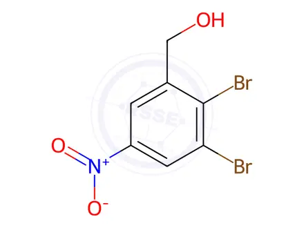Chemical structure of (2,3-dibromo-5-nitrophenyl)methanol