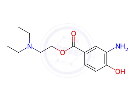 Chemical structure of Despropyl Proparacaine