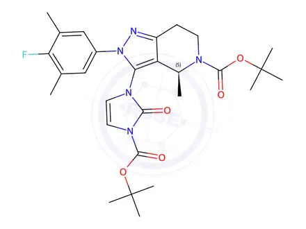 Chemical structure of Orforglipron Impurity 289