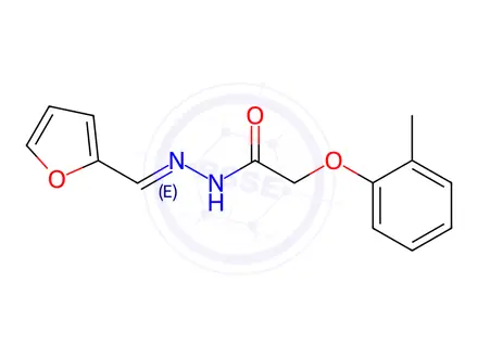 Chemical structure of N'-(Furan-2-ylmethylene)-2-(o-tolyloxy)acetohydrazide