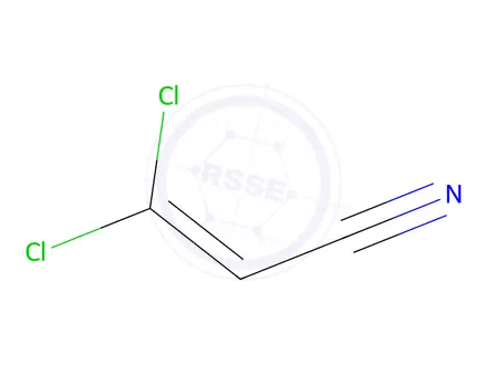 Chemical structure of 3,3-Dichloroacrylonitrile