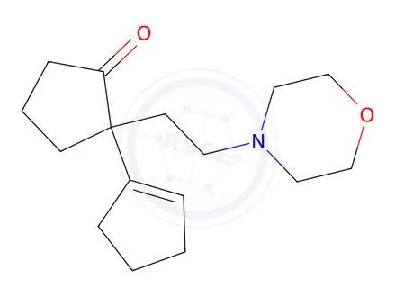 Chemical structure of 2-(cyclopropylamino)-5-phenyl-1,3-oxazol-4-one
