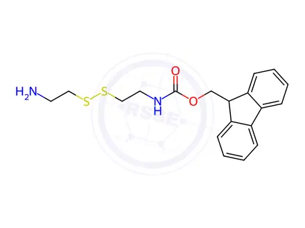 Chemical structure of Fmoc-Cystamine
