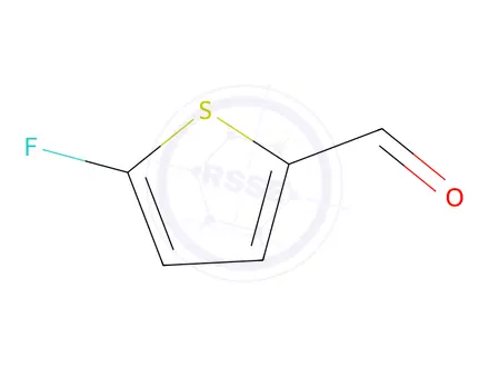 Chemical structure of 5-Fluoro-2-thiophenecarbaldehyde
