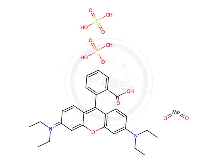 Chemical structure of Pigment Violet 1