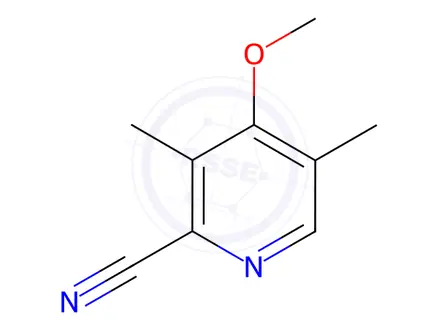 Chemical structure of 4-Methoxy-3,5-dimethylpicolinonitrile
