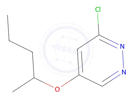 Chemical structure of 3-Chloro-5-(pentan-2-yloxy)pyridazine