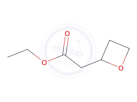 Chemical structure of Ethyl 2-(oxetan-2-yl)acetate