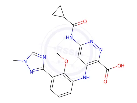 Chemical structure of Deucravacitinib Impurity 64