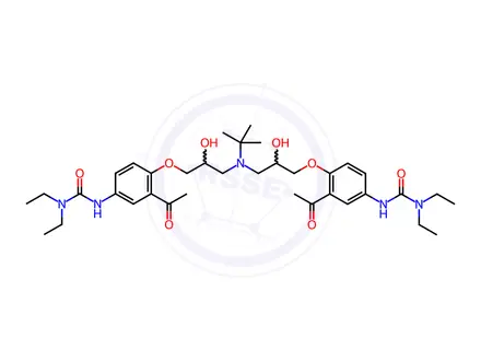 Chemical structure of Celiprolol Hydrochloride EP Impurity E