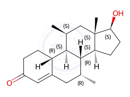 Chemical structure of Testosterone Impurity 170