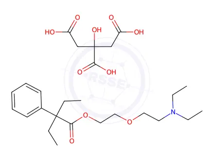 Chemical structure of Oxeladin Citrate