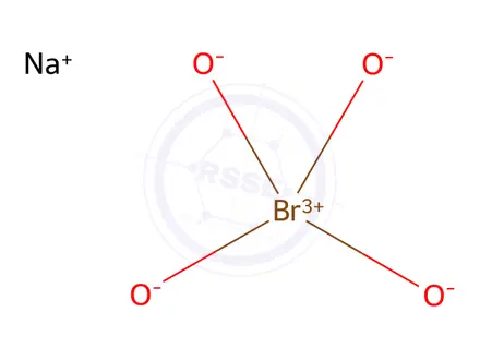 Chemical structure of sodium perbromate