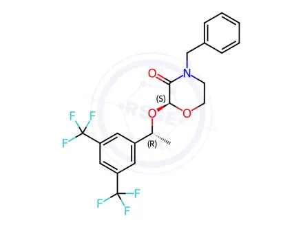 Chemical structure of Aprepitant Impurity 157
