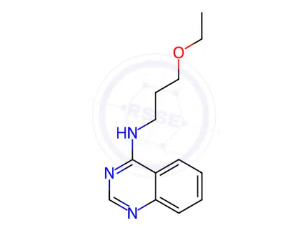 Chemical structure of n-(3-Ethoxypropyl)quinazolin-4-amine
