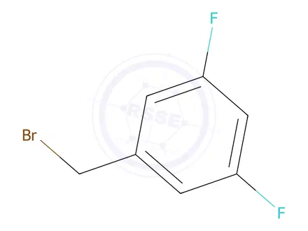 Chemical structure of 3,5-Difluorobenzyl Bromide