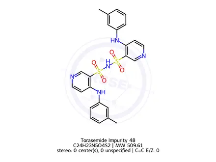Chemical structure of Torasemide Impurity 48