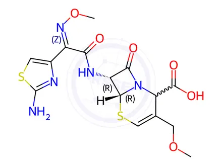 Chemical structure of Cefpodoxime Proxetil Impurity 64