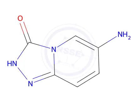 Chemical structure of 6-amino-[1,2,4]triazolo[4,3-a]pyridin-3-ol