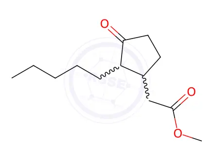 Chemical structure of Methyl dihydrojasmonate(Mixture of cis-trans isomers)
