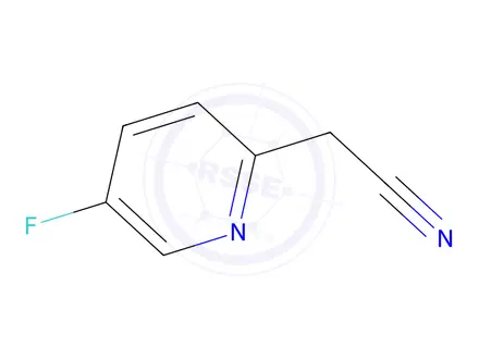Chemical structure of 2-(5-fluoropyridin-2-yl)acetonitrile