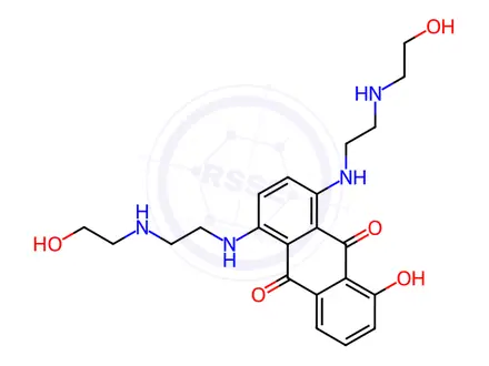Chemical structure of Mitoxantrone EP Impurity B